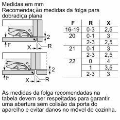 Bản lề tủ mát Bosch KIR81ADD0