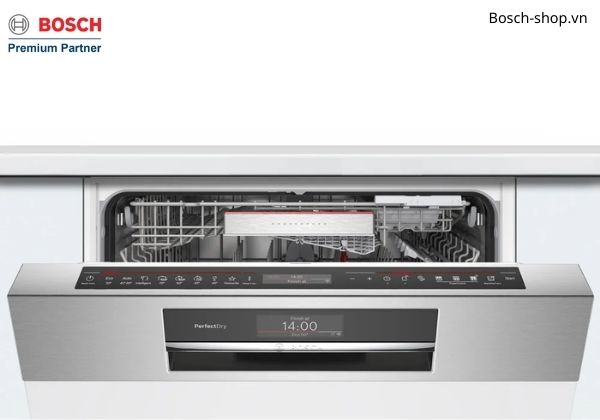 Bảng điều khiển của máy rửa bát Bosch SMI8ZDS81T