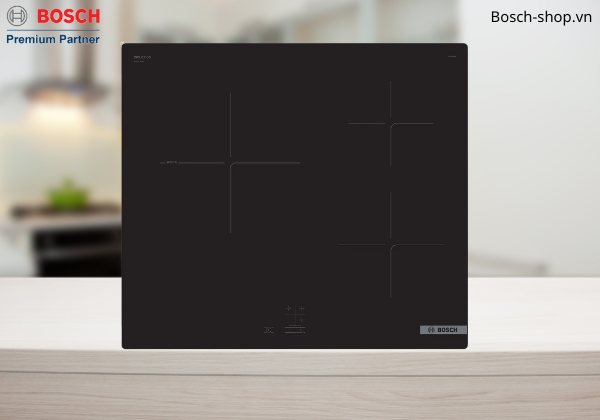 Bếp từ Bosch PUC61KAA5E thiết kế sang trọng 3 vùng nấu