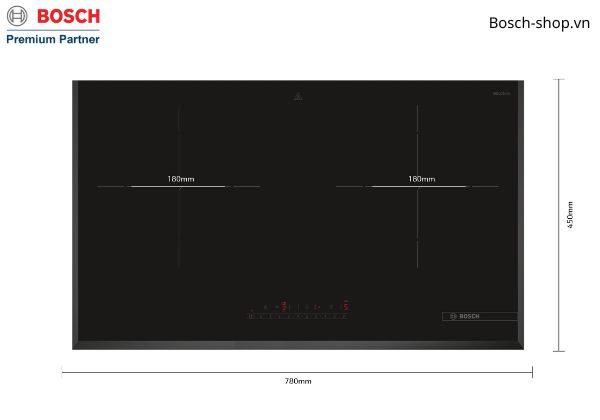 Kích thước bếp từ Bosch PMI82560VN