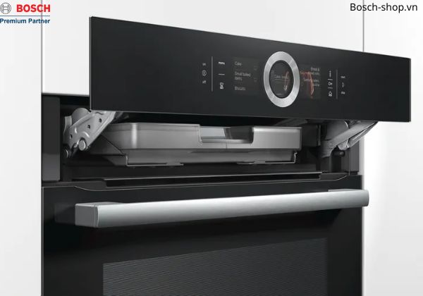 Lò nướng kèm hấp Bosch HSG636BB1 chế độ hấp