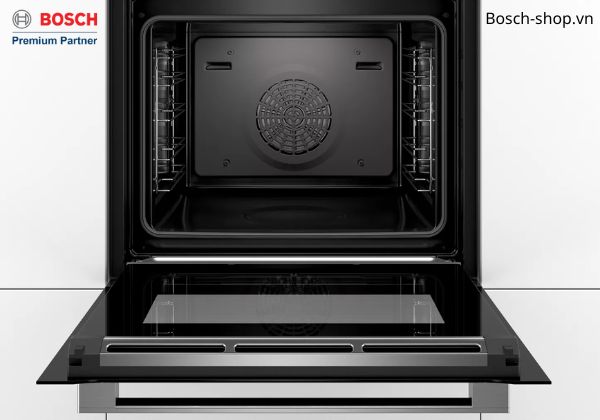 Lò nướng kèm hấp Bosch HSG636BB1 dung tích lớn