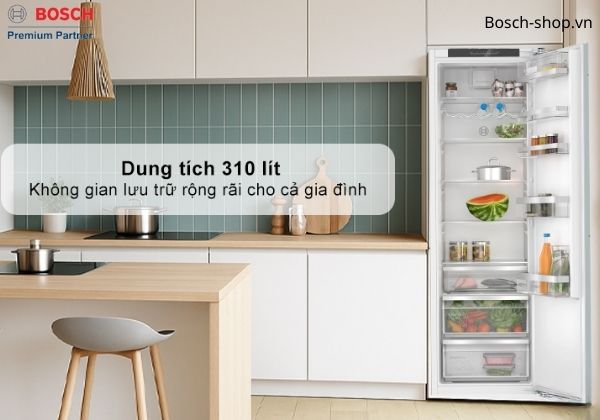 Tủ mát Bosch KIR81ADD0 dung tích 310 lít
