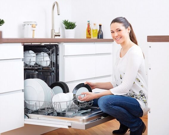 chọn máy rửa bát phù hợp với không gian bếp