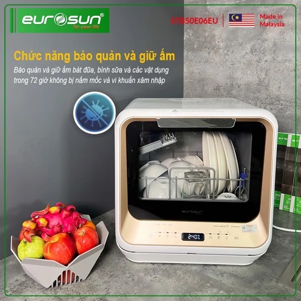 Có nên mua máy rửa bát mini Eurosun STB50E06EU không?