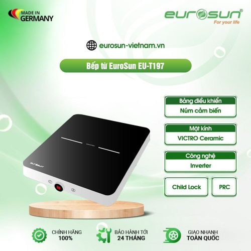 Bếp từ đơn Eurosun EU-T197 di động