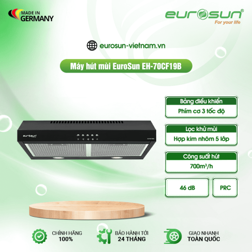 Máy hút mùi Eurosun EH-70CF19B