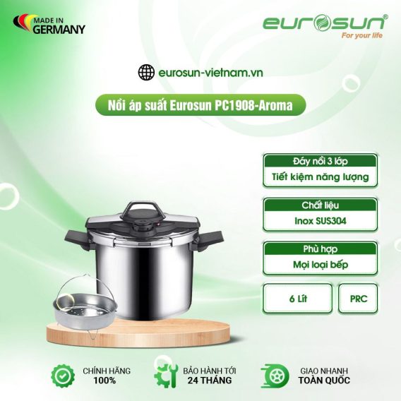 Nồi áp suất Eurosun PC1908-AROMA