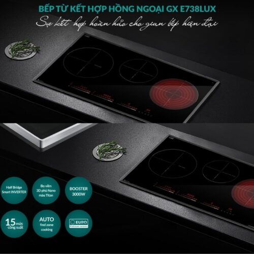 Ảnh Bếp điện từ GrandX GX E738Lux