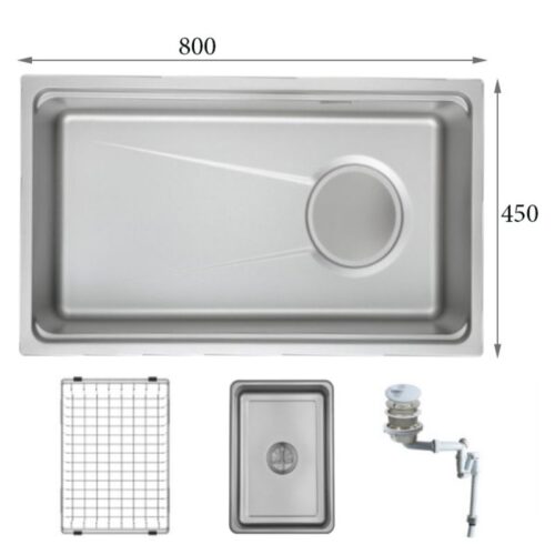 Chậu rửa bát GrandX GX8045LV