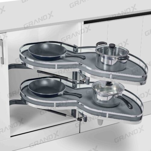 Kệ góc liên hoàn hình lá Grandx XM.420SL1