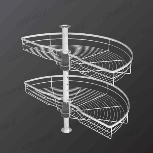 Kệ góc mâm xoay góc mở 1/2 - 180° Grandx XC.180.80S1