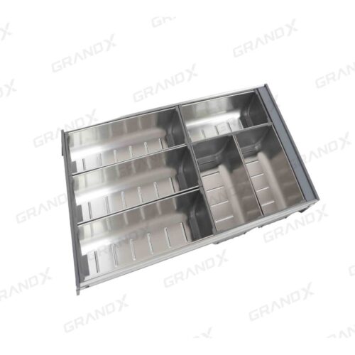 Khay chia thìa nĩa đa năng SUS304 cao cấp Grandx XT.S280-1