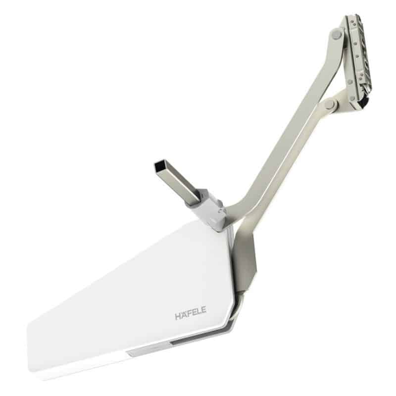 Ảnh bộ tay nâng FREE UP Hafele 493.05.794 nắp trắng Ảnh bộ tay nâng FREE UP Hafele 493.05.794 nắp trắng