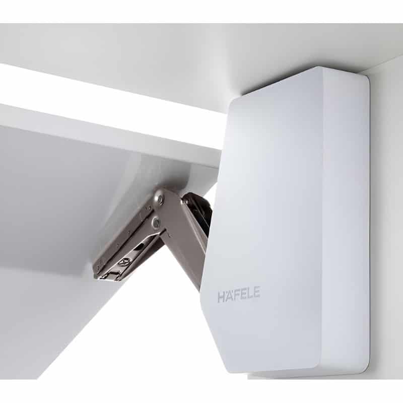 Ảnh thực tế bộ tay nâng FREE FLAP 3.15 Hafele 493.05.850 nắp trắng Ảnh thực tế bộ tay nâng FREE FLAP 3.15 Hafele 493.05.850 nắp trắng