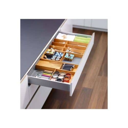 Phụ kiện chia ngăn FINELINE cho hộc tủ Hafele 556.05.414 3 Ảnh thực tế phụ kiện chia ngăn FINELINE cho hộc tủ Hafele 556.05.414