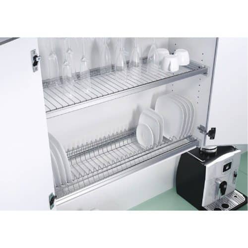 Giá úp bát đĩa Hafele 544.06.027 inox 304 cho tủ rộng 900mm 4 Ảnh thực tế giá úp bát đĩa Hafele 544.06.027 inox 304 cho tủ rộng 900mm