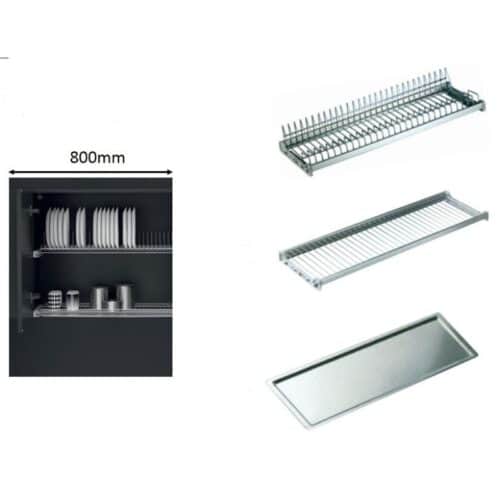 Phụ kiện tủ bếp khay hứng nước Hafele 544.01.088 inox 720X240mm 3 Ảnh thực tế phụ kiện tủ bếp khay hứng nước Hafele 544.01.088 inox 720X240mm