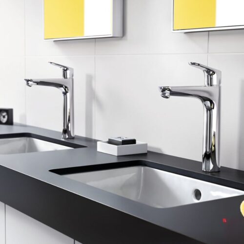 Vòi lavabo Hafele Focus 589.29.223 3 Ảnh thực tế vòi lavabo Hafele Focus 589.29.223