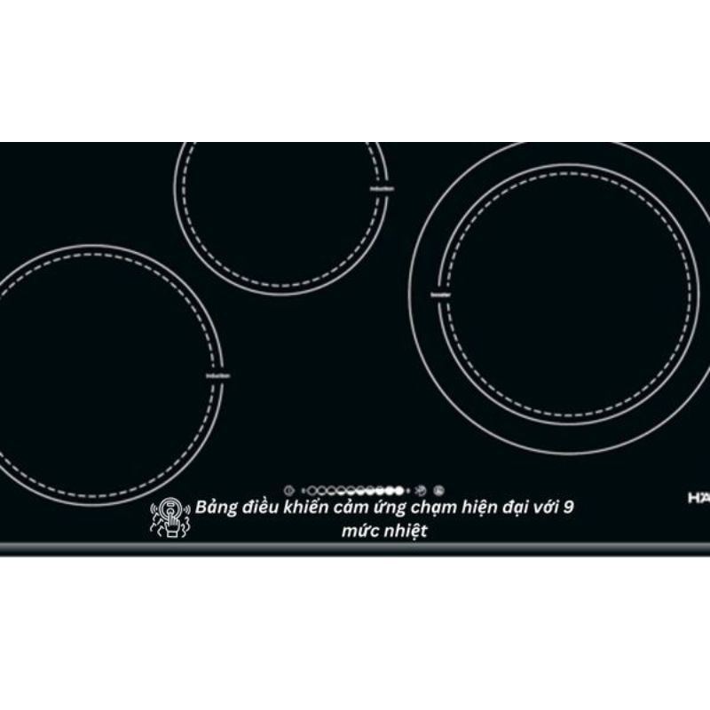 Bảng điều khiển bếp từ Hafele 3 vùng nấu HC I773B 536.01.595 lắp âm Bảng điều khiển bếp từ Hafele 3 vùng nấu HC I773B 536.01.595 lắp âm