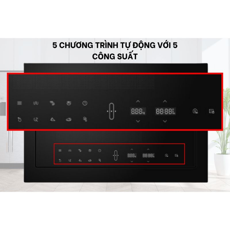 Bảng điều khiển Hafele HMO-6T28A 538.31.390 Bảng điều khiển Hafele HMO-6T28A 538.31.390
