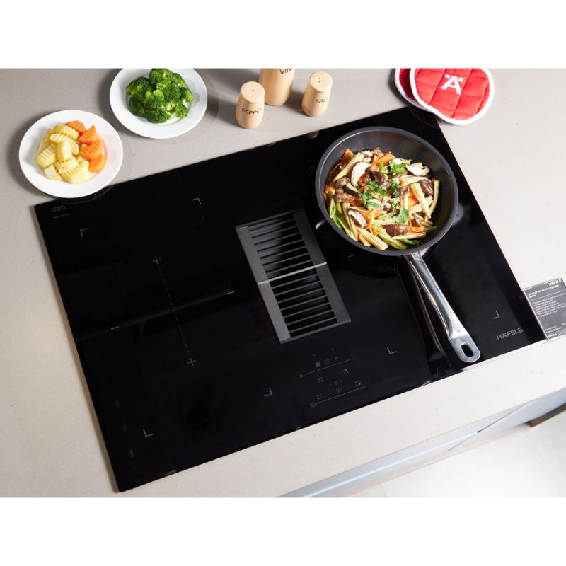 Bếp từ kết hợp hút mùi HAFELE HC-IHH77A 539.66.822 Bếp từ kết hợp hút mùi HAFELE HC-IHH77A 539.66.822