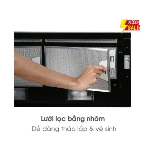 Cấu tạo máy hút khử mùi kính cong Hafele HH-S60A 533.89.001