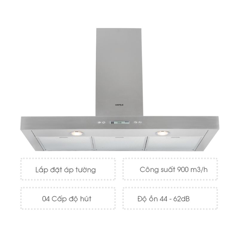 Công suất máy hút mùi Hafele HH-WI90B 539.81.175 Công suất máy hút mùi Hafele HH-WI90B 539.81.175