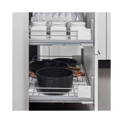 Rổ kéo để xong nồi cho ngăn kéo dưới Hafele 545.14.939
