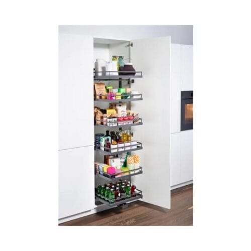 Kệ đựng thực phẩm 5 tầng Kesseböhmer Tandem Solo Hafele 549.77.794
