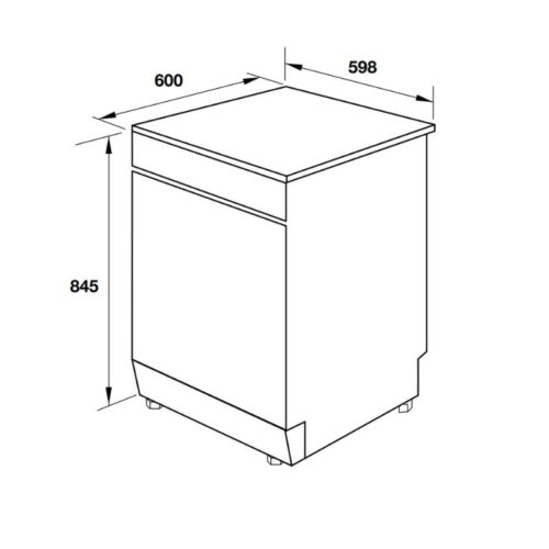 Hình ảnh 3d Halefe HDW-F60G 535.29.590
