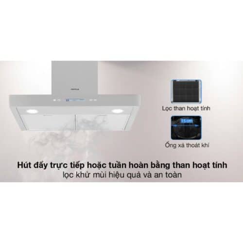 Máy hút khử mùi gắn tường thẳng Hafele HH WI60B 539.81.173 8 Khay lọc Hafele HH WI60B 539.81.173