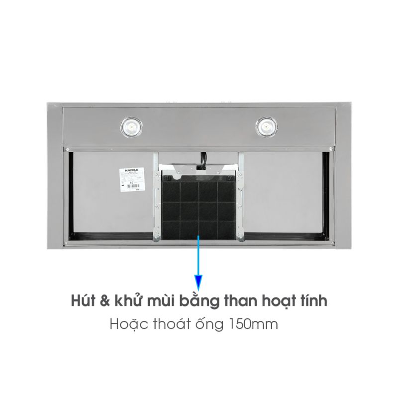 Máy hút mùi Hafele HH-WI90B 539.81.175 Máy hút mùi Hafele HH-WI90B 539.81.175