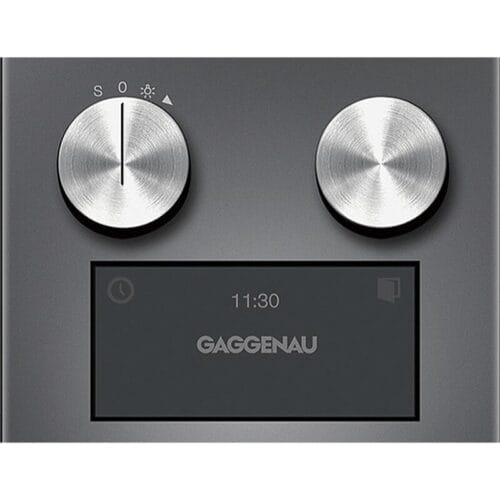 Lò nướng kết hợp vi sóng âm tủ Hafele Gaggenau 539.06.472 4 Núm xoay điêu khiển lò nướng kết hợp vi sóng âm tủ Hafele Gaggenau 539.06.472