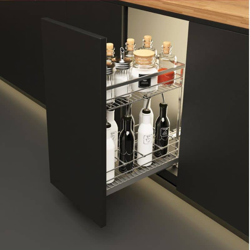 Ảnh thực tế bộ rổ gia vị SONATA Cucina 549.20.035 Inox 304 Ảnh thực tế bộ rổ gia vị SONATA Cucina 549.20.035 Inox 304