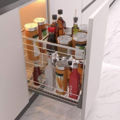 Bộ rổ gia vị SONATA Cucina 549.20.035 Inox 304 6 Ảnh thực tế bộ rổ gia vị SONATA Cucina 549.20.035 Inox 304