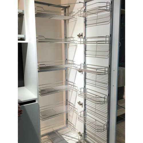 Ảnh thực tế tủ cao 6 tầng DOLCE Cucina 548.65.052 Inox 304