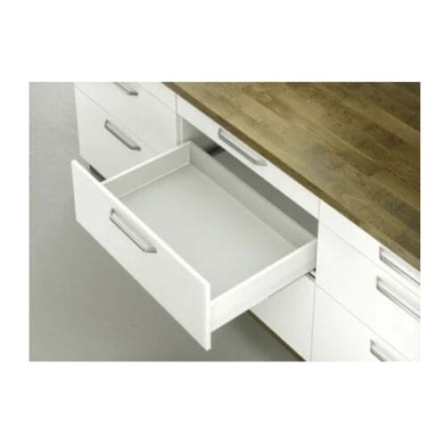 Bộ ngăn kéo Hafele 551.53.775 Matrix Box P35 16/60/500mm trắng mờ