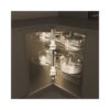 Bộ rổ góc xoay 180 độ MEZZO Cucina 548.37.000 Inox 304 2 Bộ rổ góc xoay 180 độ MEZZO Cucina 548.37.000 Inox 304