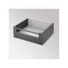 Ray hộp Alto-S chiều cao 170mm với thanh vuông Hafele 552.55.322