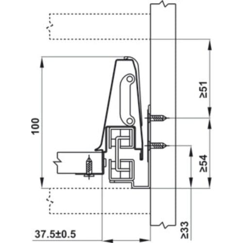 Ray hộp Hafele 552.03.781 Inner Alto âm giảm chấn H84xD300mm trắng mờ 3 Ray hộp Hafele 552.03.785 Inner Alto âm giảm chấn H84xD500mm trắng mờ (1)