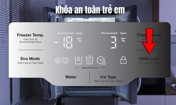 Khóa an toàn trẻ em
