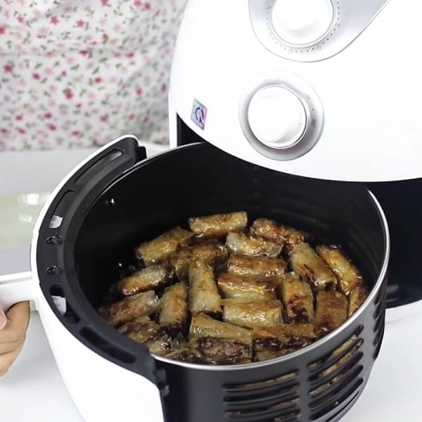 cach chien cha gio bang noi chien khong dau