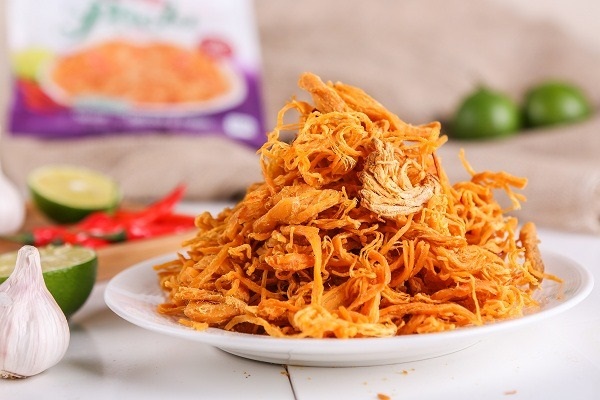 Cách làm khô gà lá chanh