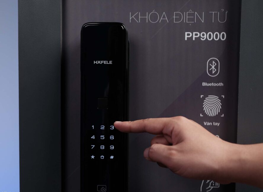Lưu ý khi sử dụng khóa điện tử Hafele