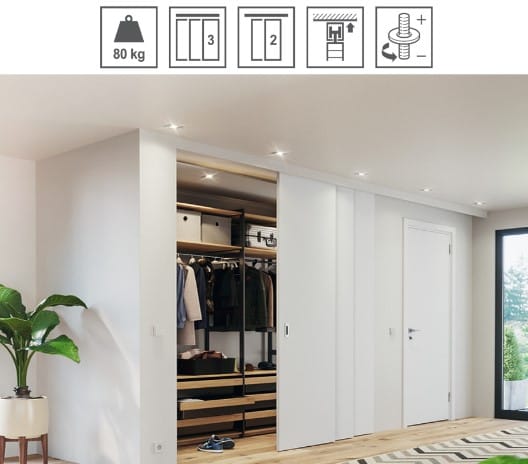 phụ kiện cửa trượt Häfele
