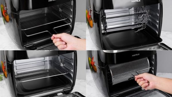 Phụ kiện đi kèm nồi chiên không dầu Hafele