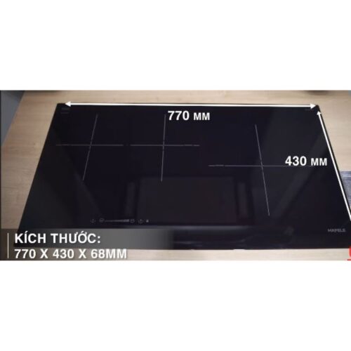 Kích thước Hafele HC-I3732A 536.61.736 lắp âm, 2 vung nấu