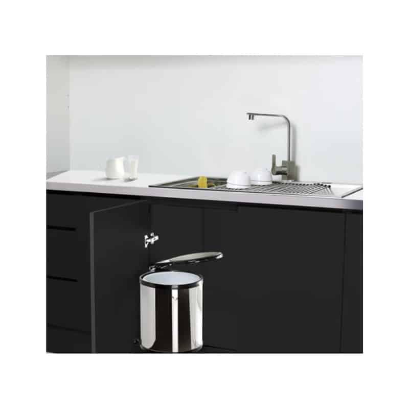 Thùng rác gắn cánh lắp âm cửa Hafele Viola 502.24.003 Thùng rác gắn cánh lắp âm cửa Hafele Viola 502.24.003