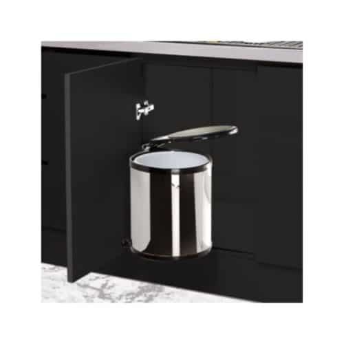 Thùng rác Hafele Viola 502.24.006 gắn cảnh lắp âm cửa 3 Thùng rác gắn cánh lắp âm cửa Hafele Viola 502.24.006